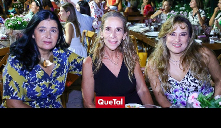  Rocío Espinosa, Gaby Cantú y Ana Lilia Von Der Meden.