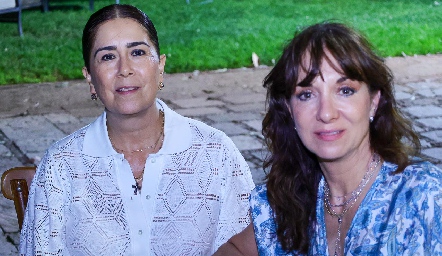  Sandra Galván y Pituca Espinosa.