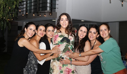  Daniela, Yolanda, Lula, Scarlett, Luciana, Daniela y Ana Gaby.