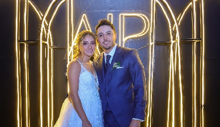  Juan Pablo Martín y Alondra Orantes ya son esposos.