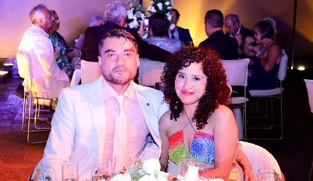  David Delgadillo y Sonia Sánchez.