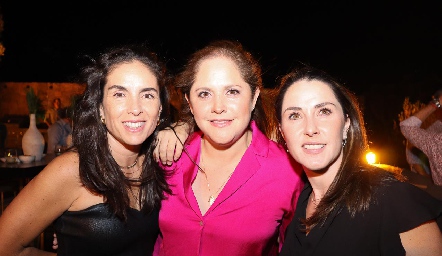  Pelusa Ávila, Ale Ruiz y Cecy Cuesta.