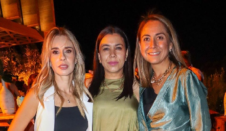 Patricia González, Sofía Grijalba y Jozune Arzola.