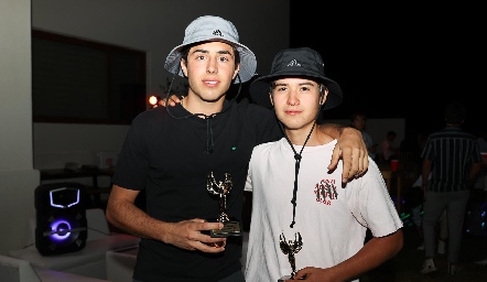  Pablo Morales y Marcelo Villarreal .