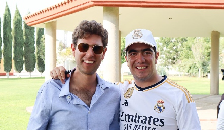  Galo Galván y Vicente Azcona.