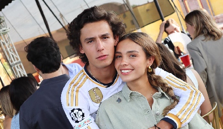  Juan Pablo Ruiz y Alexia Heinze.