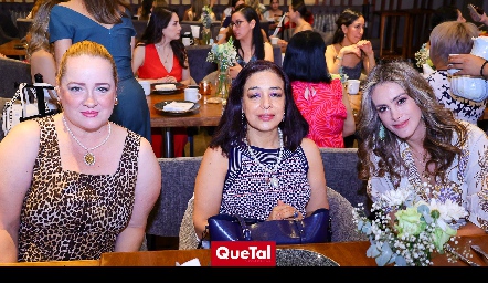  Angélica Díaz, Laura Fonseca y Ale Valdez.