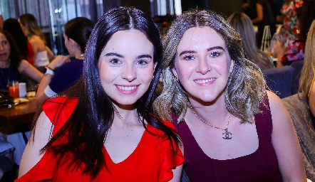  Valeria de la Vega y Mariana Álvarez.