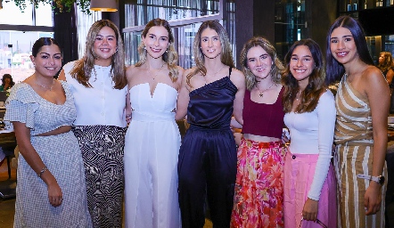  MontserratGarza, Isa Motilla, Estefanía Calvillo, Nuria Oliva, Mariana Álvarez, Claudia e Isa.