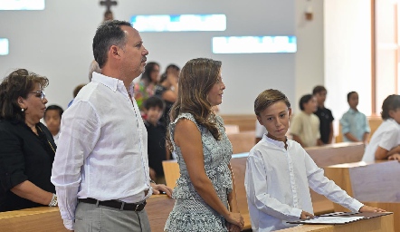  Ernesto Pérez, Guadalupe Vázquez y Patricio Pérez.