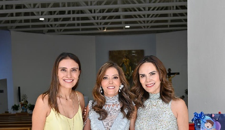  Gris Casas, Pitina Vázquez y Alejandra Díaz de León.