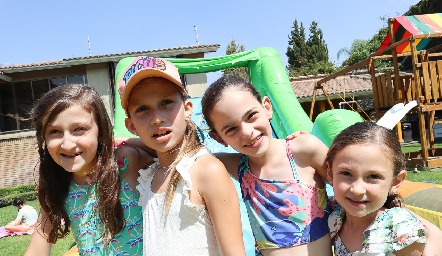  Miranda, Elena, Marina y Sofía.