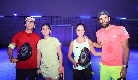  Jorge Rodríguez, Samanta Quijano, María Reynoso y Pato Maurer.