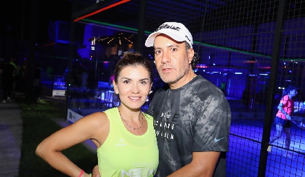  Ana Gabriela López y Alejandro Suárez.