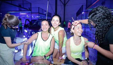  Lore Cantú, Silvia Araiza y Sofía Cazares.