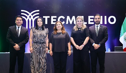  Daniel Rubio, Graciela Zendejas, Ana Victoria Becerril, Celeste Loreley y Jesús Alejandro Coronado.