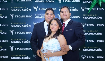  Francisco Xavier Elías, Catalina Pérez y Fausto Elías.