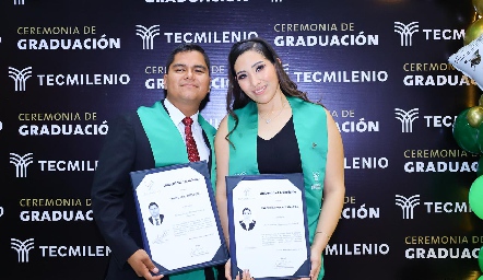  Fausto Ariel Elías y Ana Sofía Rivera.