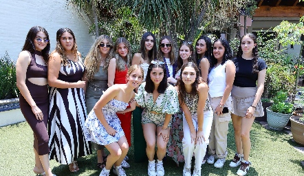  Victoria Rendón, María Espinosa, Marina Solana, María Paula,  Ana Salazar, Isa Burberg, Ale Suárez, Sofía Flores, Fátima Ruiz, Xaviera Nava, Camila Ocejo, Valentina Eternod y Camila del Bosque.