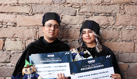  Gabriel del Ángel y Carla Cocay Godínez Quiñonez.