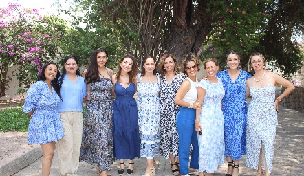  Las chicas de azul.