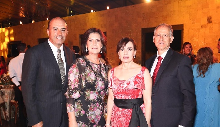  Fernando Pérez, Coco Mendizábal, Alicia Gallegos y Víctor Medlich.