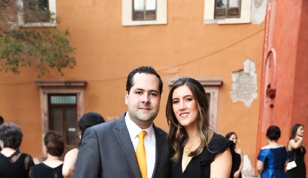  Andrés Mina y Clarisa Abella.