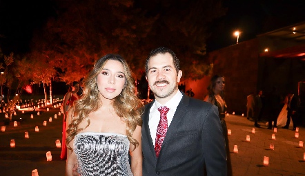  Veida Villarreal y Antonio Musa.