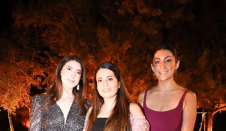  Mari Pau Villarreal, Raquel Garza y Lorena Novoa.