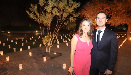  Sandra de la Garza y Oscar Foyo.