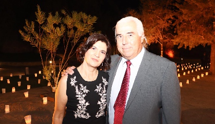  Manola Guzmán y Joaquín Cavazos.