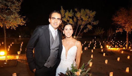  Mauricio Sánchez y Daniela Mauricio.