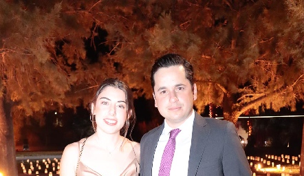  Andrea Vilet y Agustín Soberón.