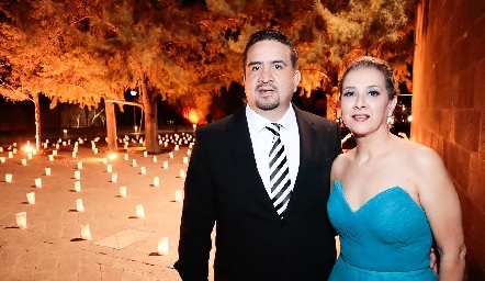  Jaime González y Alina Rodríguez.