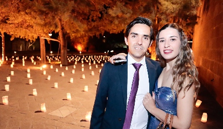  Arturo González y Paulina Correa.