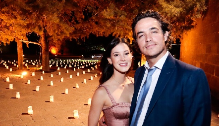  Regina Mendizábal y Alejandro Mena.