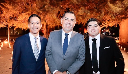  Juan Carlos Montelongo, Félix Herrera y Félix Herrera.