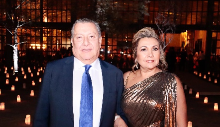  Jorge Rossel y Claudia García.