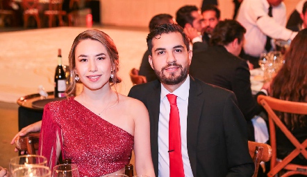  Natalia Hermosillo y Ernesto López.