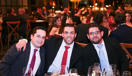  Agustín Soberón, José Lorca y Tito Puente.
