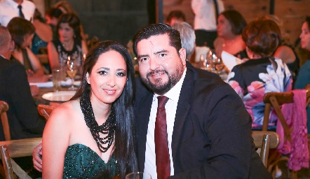  Jazmín Mauricio e Israel Porras.