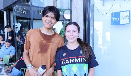  Juliette Rosales y Braulio Díaz.