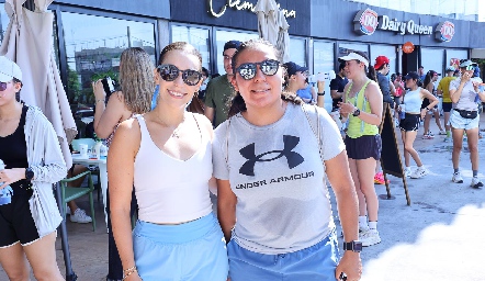  Mar del Valle y Zaira Denisse Rubalcaba.