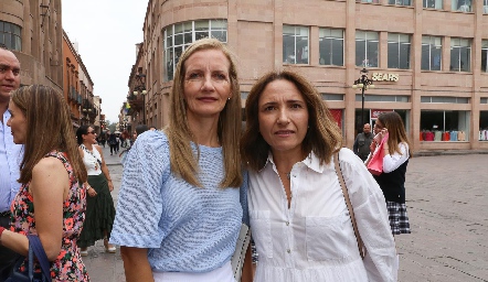  Isabel Martí y María José Abaroa.