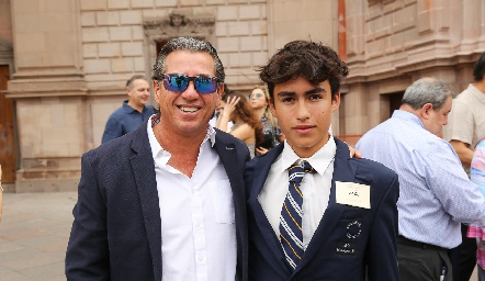  Gustavo González y Aldo Hinojosa.