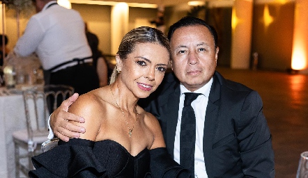  Claudia Moreno y Orlando Domínguez.