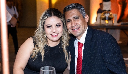  Karina Zermeño y Ricardo Galván.