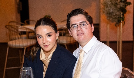  Camila Monsiváis y Luis Paulo Guevara.