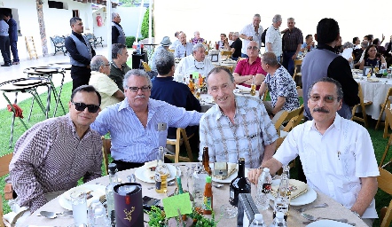  Jorge Alejandro, Carlos, Javier Castro, Guillermo Rivera.