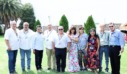  Fernando Valdés, Salvador Espinosa, Fernando Cifuentes, Marco Antonio Bustos, Alberto Goñil, Martha García, Cecilia Warburton, Adriana Mares, Fernando Noriega y Felipe Azcona.
